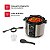 Panela Pressão Elétrica Wppe2 Inox e Preto 5 Litros Antiaderente Programavel 900w 220v - Wap - Imagem 4