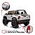 Mini Caminhonete Toyota Hilux 2 Assentos 24V Branco BW294BR - Imagem 5