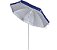 Guarda Sol Grande Azul Articulado 2,60m Resistente+Base Para GuardaSol ouOmbrellone Suporta até18kg - Imagem 2