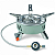 Fogareiro Super Chama 5 Queimadores Para Camping Cozinha Compacto com Estojo E Acendedor - NTK - Imagem 1