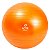 Bola Pilates Yoga Abdominal Ginástica Fitness 45cm Laranja C/Bomba Suporta até 250KG - Imagem 1