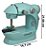Máquina Costura Portátil Bivolt Pedal Completa Importway Cor Azul - Imagem 2