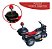 Mini Moto Elétrica Infantil Triciclo Criança Bateria Recarregável 6v Importway Bw002 Polícia Bivolt Cor Preto - Imagem 7