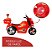 Mini Moto Elétrica Triciclo Infantil Polícia Importway Bw006 Cor Vermelho - Imagem 7