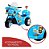 Mini Moto Elétrica Triciclo Infantil Polícia Importway Bw006 Cor Azul - Imagem 8