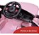 Mini Carro Elétrico Infantil Criança 6v Com Controle Remoto Importway Bw-007 Bivolt Cor Rosa - Imagem 9