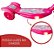 Patinete Infantil 3 Rodas Gel Musical Cesta Luzes Masculino Feminino Importway Bw-010 Cor Rosa - Imagem 6