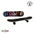 Kit Skate Infantil 24´´ Completo + Acessórios Capacete Masculino Feminino Importway Bw-013r Radical - Imagem 10