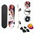 Skate Infantil 42 Shape Madeira C/ Kit Proteção Importway - Imagem 1