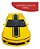 Carrinho Controle Remoto Carro Luz Leds Farol Roda Importway Cor Amarelo - Imagem 3