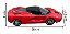 Carrinho Controle Remoto 1:16 Importway Com Luzes Vermelho - Imagem 2