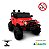 Mini Jipe Elétrico Infantil Criança Com Controle Remoto Carro Vermelho Bw028vm - Imagem 9