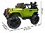 Mini Jipe Elétrico Infantil Criança Com Controle Remoto Carro Verde Bw028vd - Imagem 2