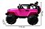 Mini Jipe Elétrico Infantil Criança Com Controle Remoto Carro Rosa Bw028rs - Imagem 2