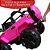 Mini Jipe Elétrico Infantil Criança Com Controle Remoto Carro Rosa Bw028rs - Imagem 9