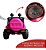 Mini Jipe Elétrico Infantil Criança Com Controle Remoto Carro Rosa Bw028rs - Imagem 7