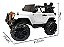 Mini Jipe Elétrico Infantil Criança Com Controle Remoto Carro Branco Bw028br - Imagem 2