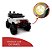 Mini Jipe Elétrico Infantil Criança Com Controle Remoto Carro Branco Bw028br - Imagem 6