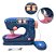 Máquina De Costura Infantil Mini Ateliê Importway Azul - Imagem 1