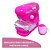 Máquina De Costura Infantil Mini Ateliê Importway Rosa - Imagem 3