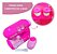 Máquina De Costura Infantil Mini Ateliê Importway Rosa - Imagem 4