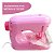 Máquina De Costura Infantil Mini Ateliê Importway Rosa Claro - Imagem 7