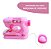 Máquina De Costura Infantil Mini Ateliê Importway Rosa Claro - Imagem 6