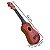 Violão De Brinquedo Infantil 58cm Com Corsa Em Aço Mini - Imagem 2