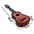 Mini Violão Infantil Brinquedo 44 Acústico Corda Aço Palheta - Imagem 2