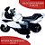 Mini Moto Elétrica Infantil 6v Importway C/ Luzes E Som Branco - Imagem 5