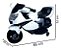 Mini Moto Elétrica Infantil 6v Importway C/ Luzes E Som Branco - Imagem 2