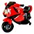 Mini Moto Elétrica Infantil 6v Importway C/ Luzes E Som Vermelho - Imagem 1