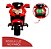 Mini Moto Elétrica Infantil 6v Importway C/ Luzes E Som Vermelho - Imagem 5