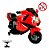 Mini Moto Elétrica Infantil 6v Importway C/ Luzes E Som Vermelho - Imagem 8