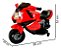Mini Moto Elétrica Infantil 6v Importway C/ Luzes E Som Vermelho - Imagem 2