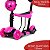 Patinete Infantil 3x1 Até 50kg Com Cesta Joaninha Importway Cor Rosa - Imagem 6