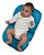 Almofada De Banho Para Bebê Importway Banho Relaxante Azul - Imagem 1