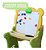 Mesa Infantil Didática 2 Em 1 Com Lousa Inmetro Magnética Cor Verde - Imagem 4