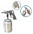 Pistola De Pintura Sucção Copo 1000ml 1 Bico 0,6mm Alumínio Cor Cromado - Imagem 1