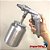 Pistola De Pintura Sucção Copo 1000ml 1 Bico 0,6mm Alumínio Cor Cromado - Imagem 4