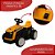 Mini Trator Elétrico Carro Infantil Kids Bateria 6v Amarelo Importway - Imagem 4