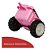 Mini Trator Elétrico Carro Infantil Kids Bateria 6v Rosa Importway - Imagem 6