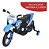 Mini Moto Cross Elétrica Infantil 6v Com Luz E Som Bw083az Cor Azul Voltagem Do Carregador 110v/220v - Imagem 7