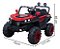 Quadriciclo Elétrico Infantil 12v 2assentos C/ Controle Cor Vermelho Voltagem Do Carregador 110v/220v - Imagem 2