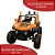 Quadriciclo Elétrico Infantil 12v 2assentos C/ Controle Cor Laranja Voltagem Do Carregador 110v/220v - Imagem 3