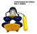 Guincho Elétrico Importway Com Trolley Carga 600/1200kg 220v Cor Amarelo - Imagem 4