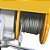 Guincho Elétrico Importway Com Trolley Carga 600/1200kg 127v Cor Amarelo - Imagem 6