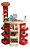 Mini Mercadinho Infantil Importway Com 30 Peças E Cesta - Imagem 1