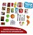 Mini Mercadinho Infantil Importway Com 30 Peças E Cesta - Imagem 3
