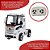 Mini Caminhão Elétrico Importway Mercedes Actros Bw119br Cor Branco Voltagem Do Carregador 110v/220v - Imagem 5